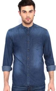 Mens Denim Casual Shirt