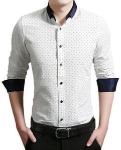 Mens Printed Casual Shirt