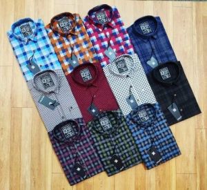 Mens Znacka Premium Check Shirt