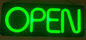 acp glow sign board