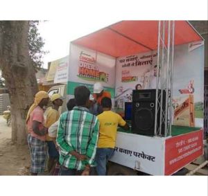 Outdoor Mobile Vans Advertisement Service
