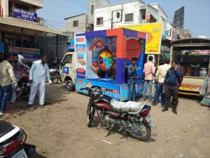 Outdoor Mobile Vans Advertisement Service