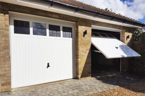 steel garage door