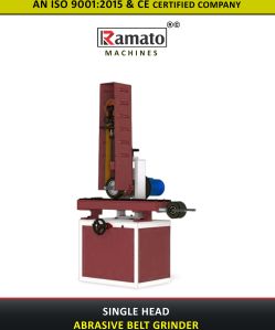 Semi Automatic Grinding Machine (Single Head Belt Grinders)