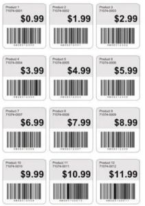 barcode printing services