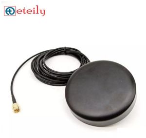 GSM 6dBi Magnetic Mount 80MM Antenna with RG174 (L-3Mtr) Cable SMA Male Connector