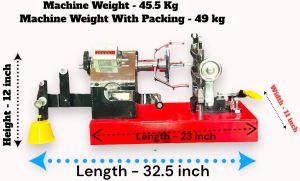 2-in-1 Ceiling Fan Winding and Coil Making Machine - KIJ 111 (Hand Operated)