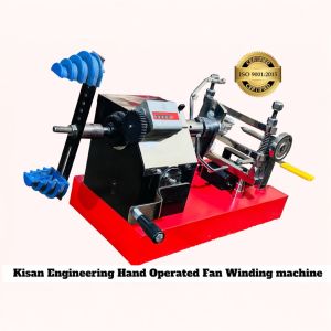 2-in-1 Ceiling Fan Winding and Coil Making Machine - KIJ 111 (Hand Operated)