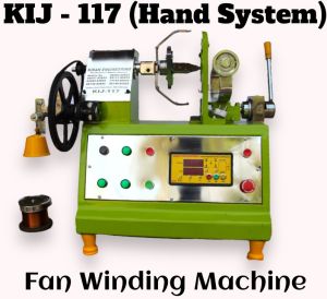 Semi Automatic Ceiling Fan Stator Winding Machine - KIJ 117 (Hand System)