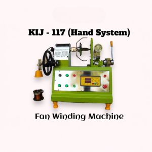Semi Automatic Ceiling Fan Stator Winding Machine - KIJ 117 (Hand System)