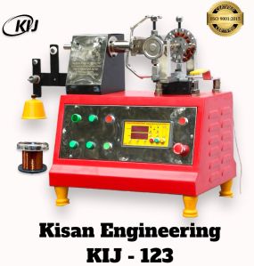 Semi Automatic Ceiling Fan Winding Machine KIJ 123