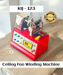 Semi Automatic Ceiling Fan Winding Machine KIJ 123