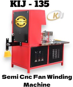 SEMI CNC Ceiling Fan Stator Winding Machine - KIJ 135