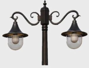 cast iron lamp post