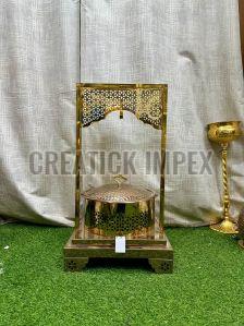 Decorative Brass Chafing Dish