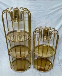 Metal Salad Display Stand