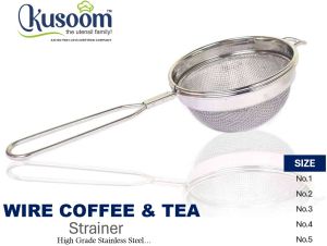 stainless steel tea strainer