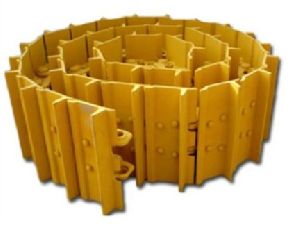 high manganese casting excavator track shoe assembly