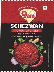 9am Schezwan Tufani Chutney