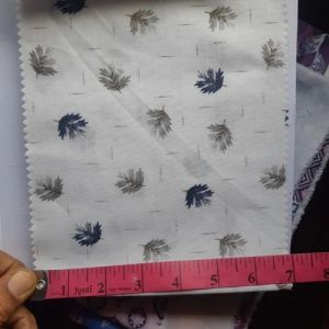 Printed Shirt Fabric