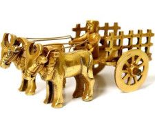 Brass Bullock Cart