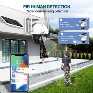 Solar Enabled CCTV Camera