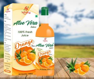 Aloevera Juice (Orange) Flavor