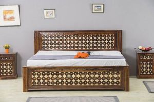 Solid Wood Bed