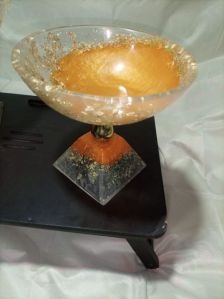 12 Inch Resin Bowl with Stand