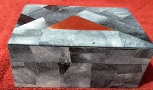 7 x 5 x 2.5 Inch MDF Resin Box