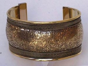 1.5 Inch Brass Cuff Bracelet