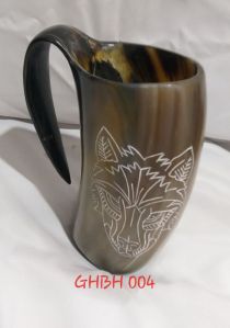 Horn Beer Mug