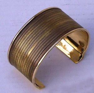 1.5 Inch Brass Cuff Bracelet