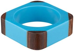 Wood and Resin Napkin Ring