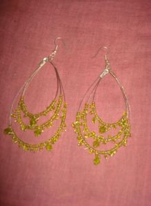 Glass Beaded Earrings