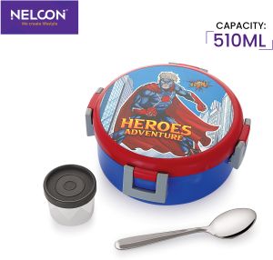 CAMEO HEROES ADVENTURE- 510 ML INSULATED STAINLESS STEEL LUNCHBOX