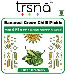 Uttar Pradesh Banarasi Green Chilli Pickle