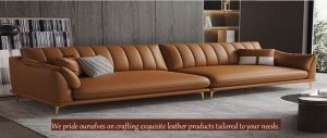 genuine leather sofa