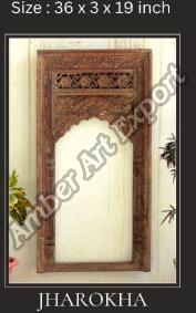 Antique Wooden Jharokha