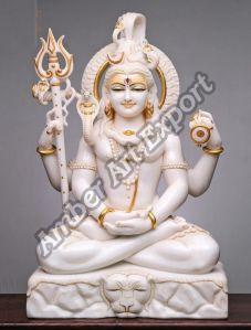 Baba Bholenath Statue in Marble