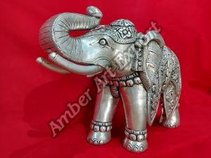 Pure Silver Elephant Statues