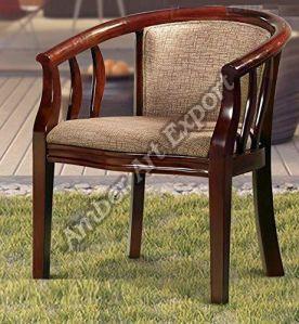 Solid wood chairs with armrest