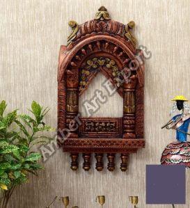 Solid Wood Wall Mounted Jharokha