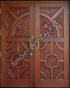 Wooden Double Panel Doors