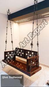 Wooden Swing Chair