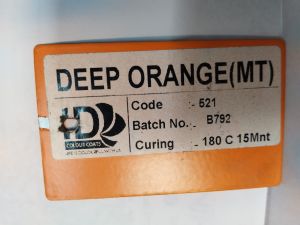 Deep Orange MT Coating Powder