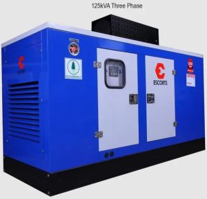 125kVA Three Phase Escorts Diesel Generator