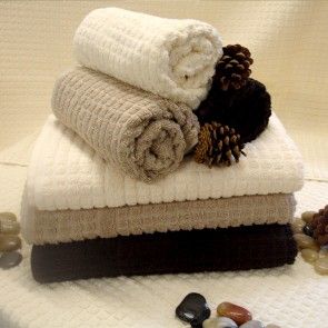 cotton pinecone color hand towel