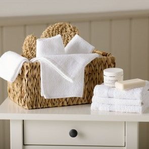 White Classic Cotton Bath Towel