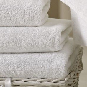 White Cotton Bath Towel